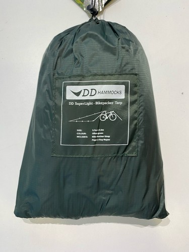 Superlight bike packer - packer, tarp
