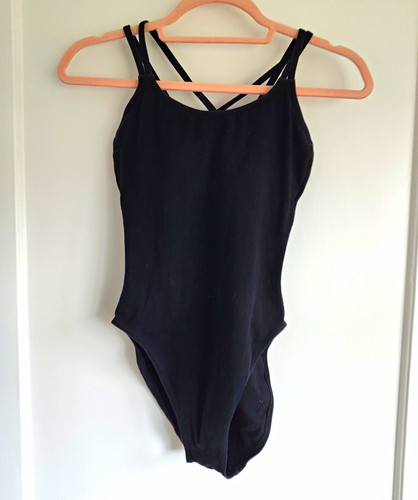Capezio black ballet leotard - black,