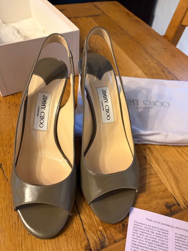 Jimmy choo glossy calf grey - jimmy,