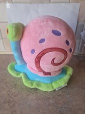 Spongebob Squarepants Gary The Snail Mid Sized Soft Plush Collectable VGC
