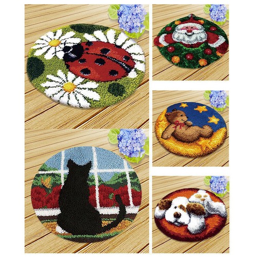 Latch hook rug making - kits, for
