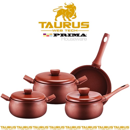 Pcs aluminium cookware set - aluminium,