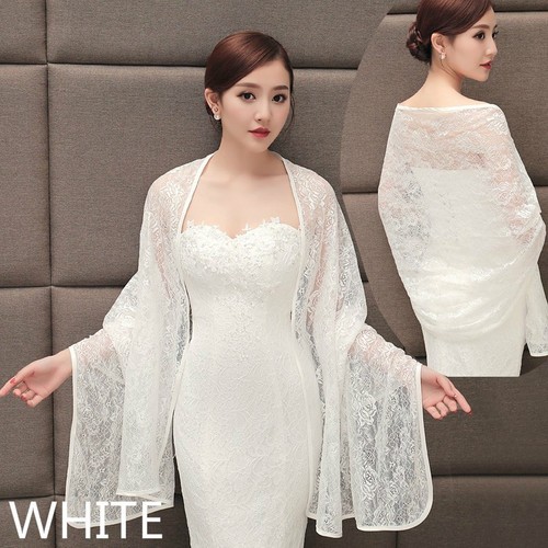Bride bridal lace shrug - shrug, bolero