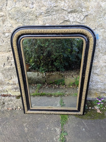 Large antique french gilt and - french,