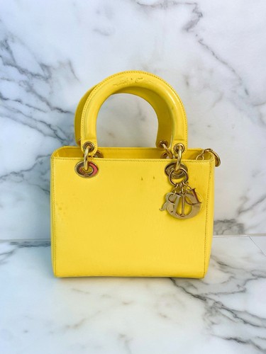Patent leather vibrant yellow - patent,