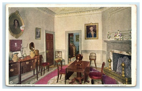 Postcard family dining - family,