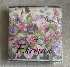 Sweet Peas Cushion Kit by Ehrman Tapestry, 12 mesh Reduced!