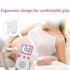 Baby Fetal Doppler Heart Beat Detector Rate Monitor Ultrasonic Sensitive Probe
