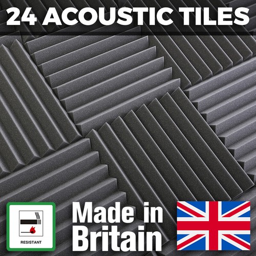 Grey thick acoustic foam - 24,