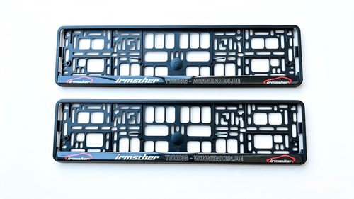 Car number plate frame - 2x,