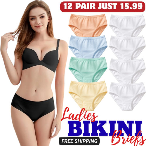 Womens bikini briefs 100 - bikini, 100%