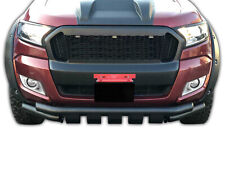 Black Bull Bar Nudge Double Spoiler Bar City Guard Shark for Ford Ranger 2016-23