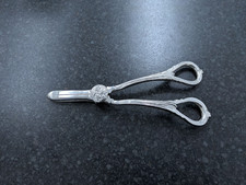 Grape Scissors Silver Plated