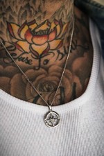 Compass Necklace, Mens