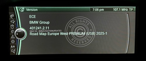Bmw cic satnav premium europe - cic,