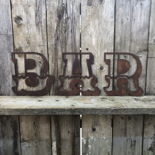 Rustic bar carnival - 12”,