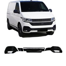 Bumper grid black gloss left right center for VW T6.1 T6 from 2019-
