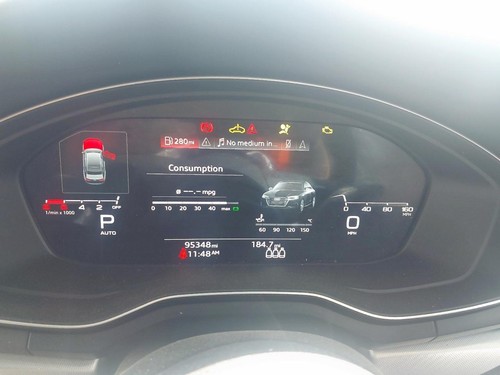 Audi speedometer instrument - a4,