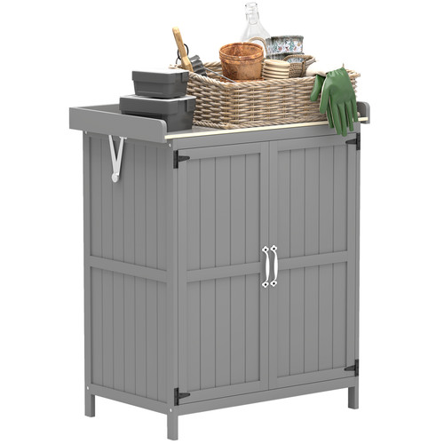 Sturdy garden storage bench - garden,
