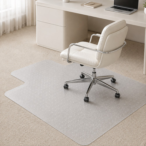 Clear office chair - mat, for