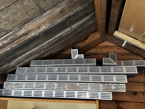 Pvc threshold drainage - x,