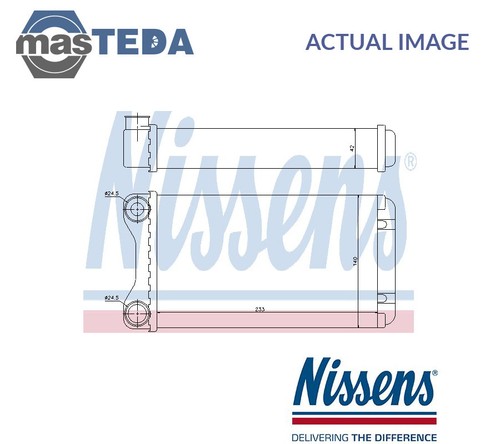70226 heater radiator - heater,