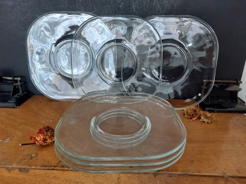 Joe colombo glass plates - joe,