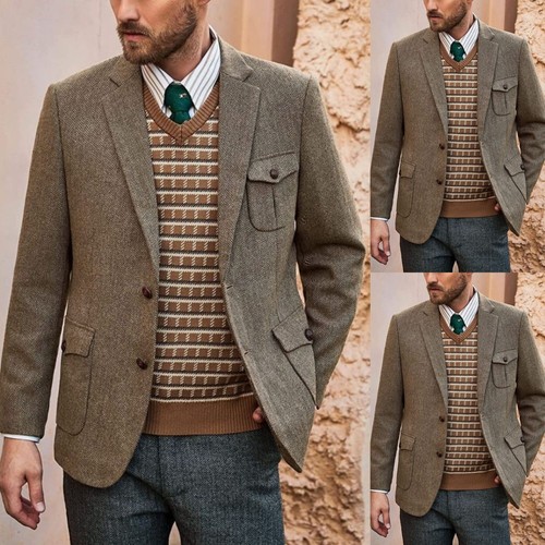 Tweed men safari - tweed, men's