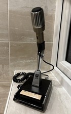 Vintage Retro Kenwood MC-50 Desk Microphone For 4-Pin Transceivers Ham Radio