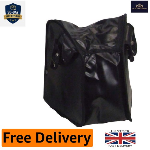 Sturdy black vinyl tri - black,