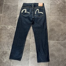 Evisu Back Print Jeans