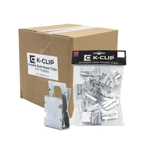 Clip roof slate repair - k-clip,