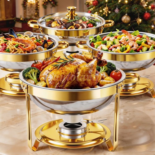 Pack 5qt chafing - 4, dish