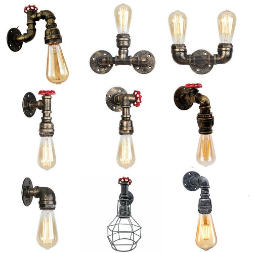 Vintage steampunk wall light - wall,