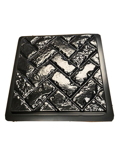 Herringbone effect 450x450mm - effect,