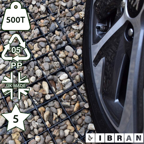 Heavy duty gravel - duty, grids