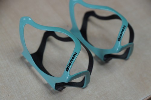 Bianchi carbon bottle cages - 2x,