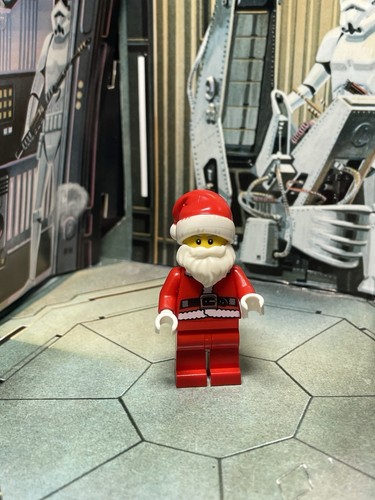 Lego minifigure santa claus - lego,