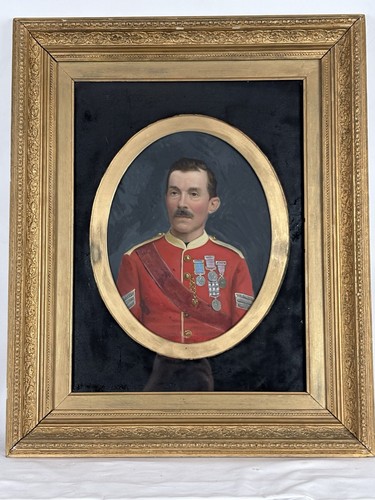 Victorian oil portrait british - victorian,