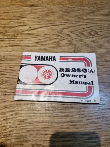 Genuine original yamaha rd200 - genuine,