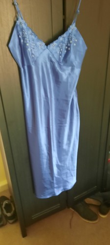 Ladies vtg bhs - purple, silky