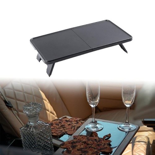 Foldable car eating food tray - foldable,