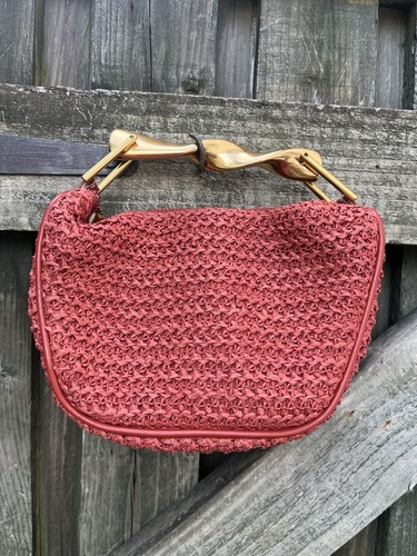 Zara terracotta woven - zara,