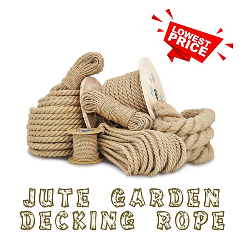 Natural jute rope - natural,