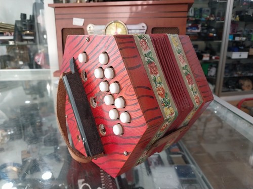 Vintage anglo concertina - vintage,