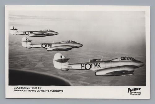 Gloster meteor formation - meteor, t.7