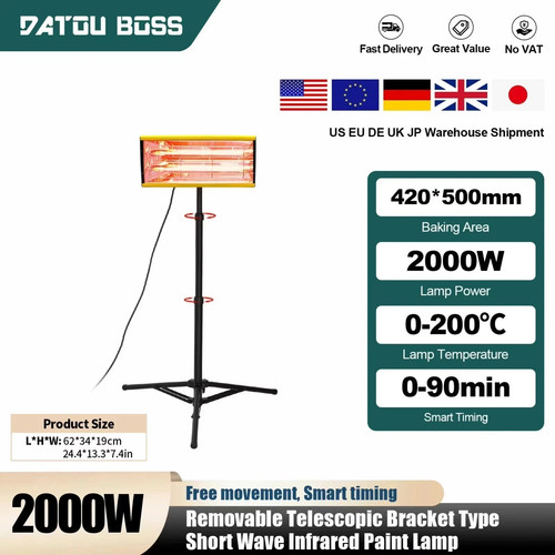 Infrared 2000w paint curing - infrared,