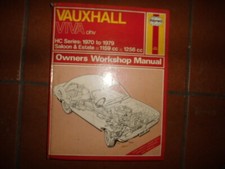 VAUXHALL VIVA, HC, HAYNES