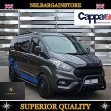 FORD TRANSIT CUSTOM 2018+ BONNET STONE DEFLECTOR PROTECTOR GUARD BRA CAPPAFE