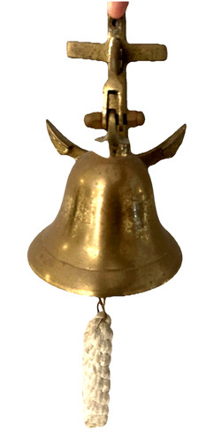 Brass ship bell - brass, ship's
